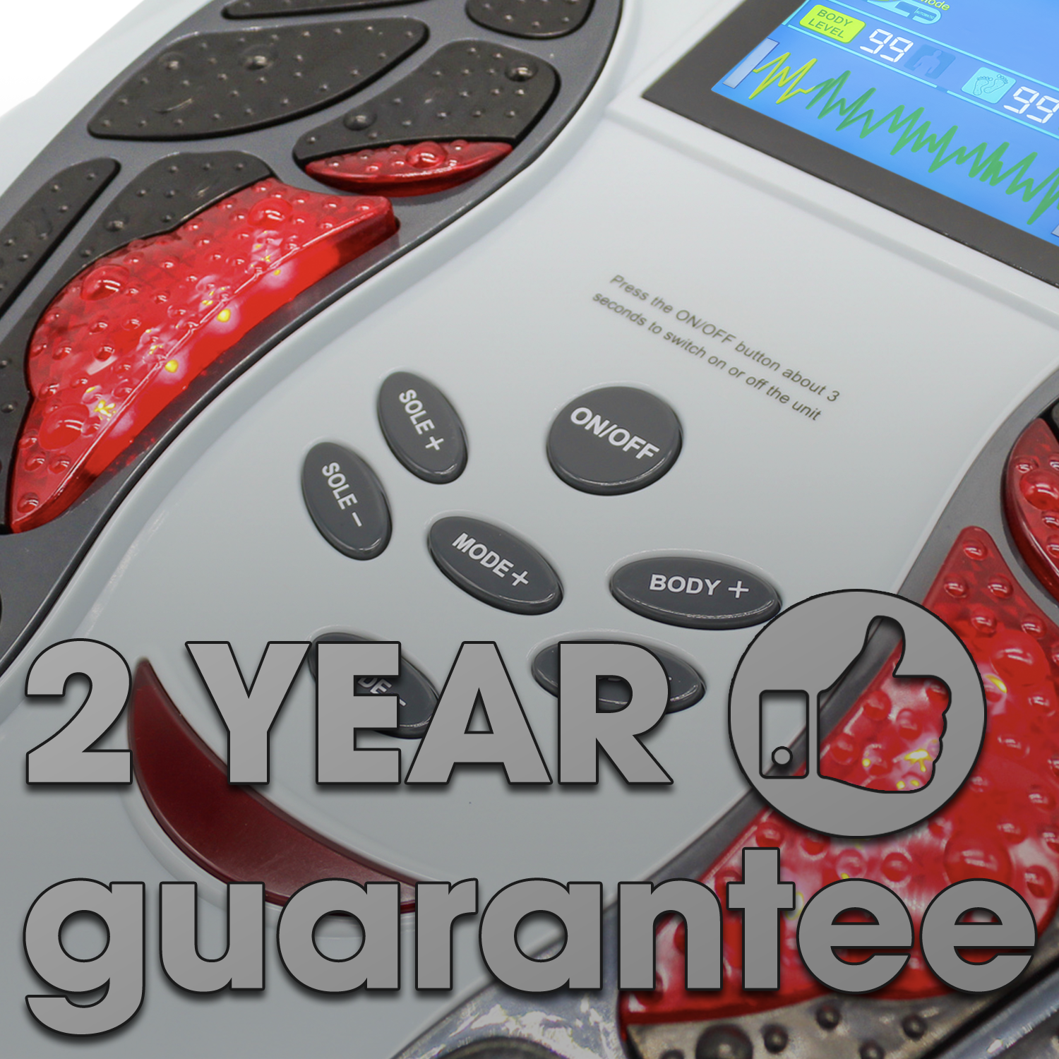 Heartline Electromagnetic Foot Massager & Body Therapy Machine — Futura ...