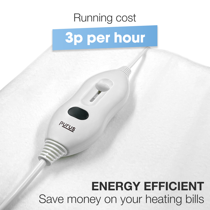 Futura Direct Purus Luxury Double Electric Blanket Under Blanket
