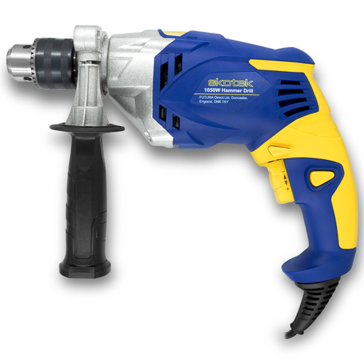 Futura Direct Skotek 1050W Hammer Drill Powerful Variable Speed Electric Drill