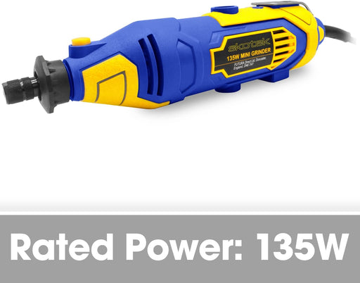 Futura Direct Skotek 135W Multi Rotary Tool Set Dremel Compatible 80pc Accessory Kit