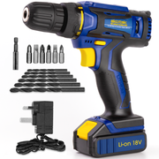 Futura Direct Skotek 18V Cordless Drill Screwdriver Set