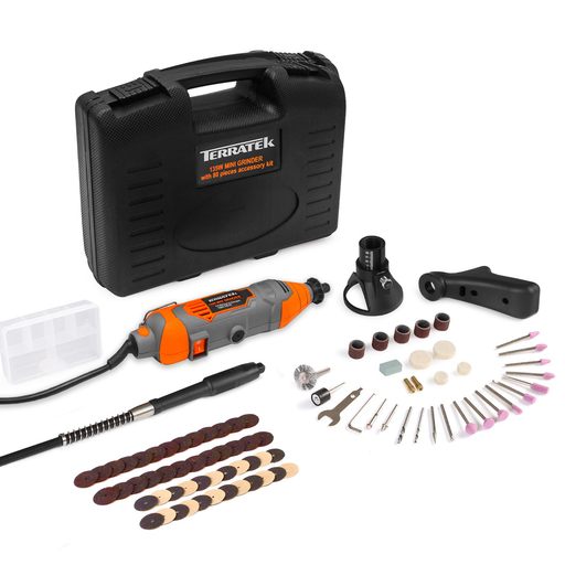 Futura Direct Terratek Rotary Multi Tool Kit 135W with 80pc Accessory Set & Storage Case