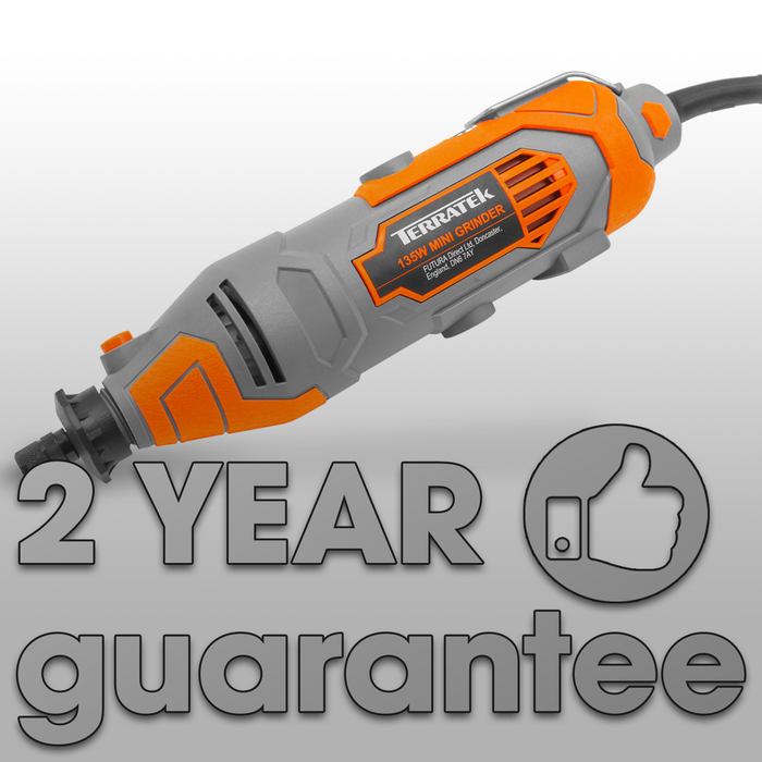 Futura Direct Terratek Rotary Multi Tool Kit 135W with 80pc Accessory Set & Storage Case